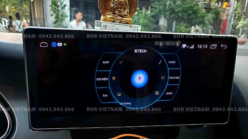 Màn hình DVD Android xe Audi Q7 2005 - 2015 | Màn nguyên khối 10.25 inch